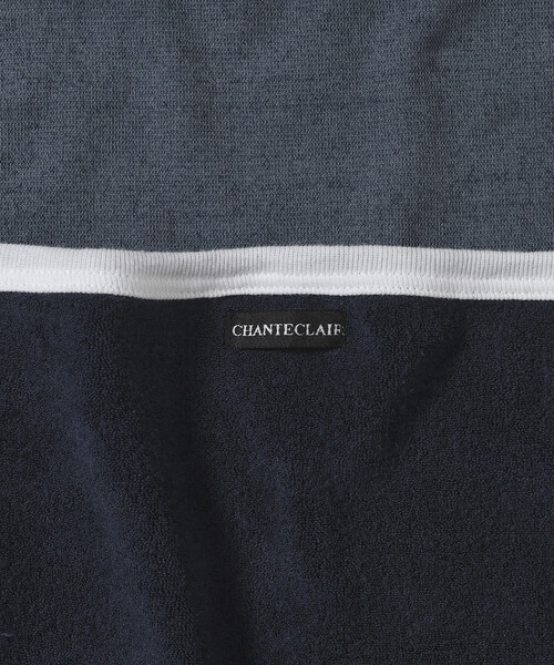 Firsthand(ファーストハンド)の「CHANTECLAIR × Firsthand/シャンテクレール 別注 Pile Holter Camisole Tops / パイル ホルターネック キャミソール トップ(キャミソール・レディース・ネイビー/オフホワイト・ONE SIZE)」の9枚目の写真