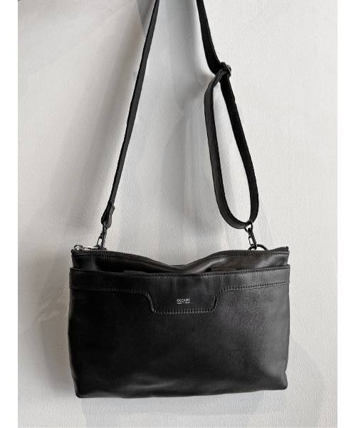 DECADE(ディケイド)の「ホースレザーミニバッグ (DCD-01550)/ Horse Lether 2Way Mini Bag(ショルダーバッグ・メンズ・ブラック/ブラック系その他・フリー)」の14枚目の写真