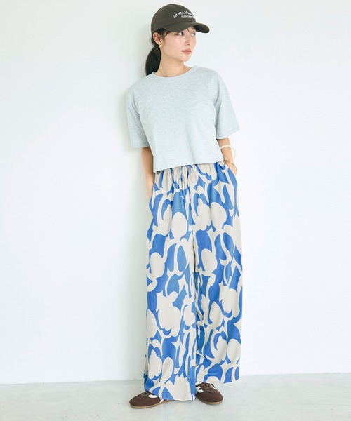 coca(coca)(コカ)の「レーヨンジオメトリック柄パンツ(その他パンツ・レディース・その他・MEDIUM/LONG/SHORT)」の8枚目の写真