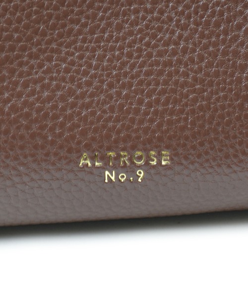 ALTROSE(アルトローズ)の「【500mlペットボトル対応】2WAY ミニトート アガサ(ハンドバッグ・レディース・ワインレッド/ブラック/ブラウン・FREE)」の11枚目の写真