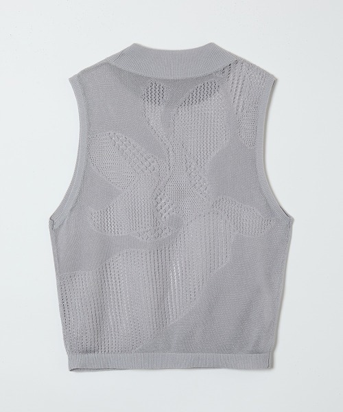 TELOPLAN(テーロプラン)の「【TELOPLAN】26SS新作 Efe Knit Tank Top / エフェニットタンクトップ(タンクトップ・レディース・Black/White/LT.Gray/Red・ONE SIZE)」の10枚目の写真