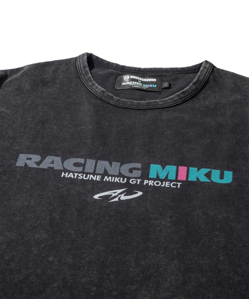 ADPOSION(アドポーション)の「【P.N UNDERGROUND × RACING MIKU】バックプリント クルーネックTシャツ(Tシャツ/カットソー・メンズ・ブラック/ホワイト/チャコールグレー・LARGE/MEDIUM/X-LARGE)」の11枚目の写真