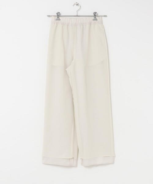 URBAN RESEARCH ROSSO WOMEN(アーバンリサーチ ロッソ)の「タンブラーストレートパンツ(その他パンツ・レディース・ブラウン/オフホワイト/グレー・36/38)」の18枚目の写真