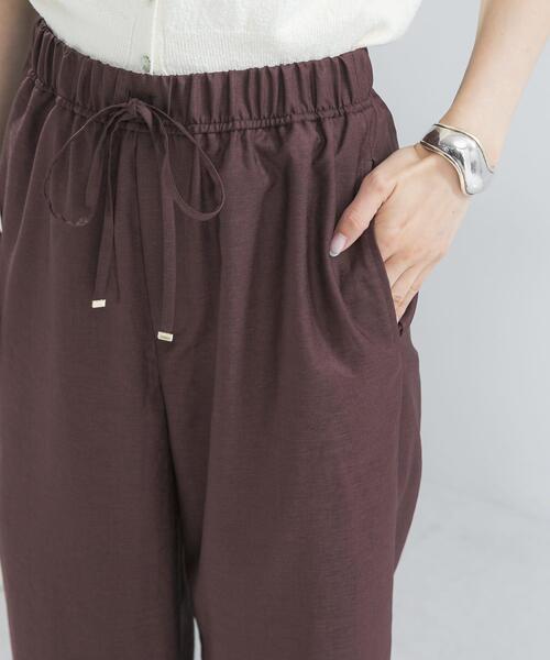 URBAN RESEARCH ROSSO WOMEN(アーバンリサーチ ロッソ)の「タンブラーストレートパンツ(その他パンツ・レディース・ブラウン/オフホワイト/グレー・36/38)」の7枚目の写真