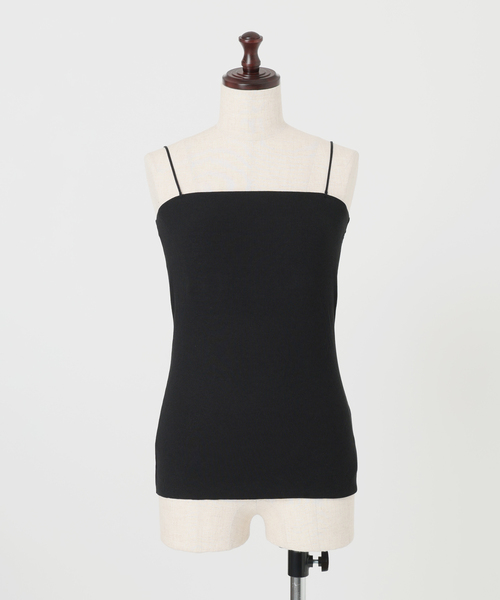 VERMEIL par iena(ヴェルメイユパーイエナ)の「NEW Minimal bare bra top(その他アンダーウェア/インナー・レディース・ホワイト/ブラック・36/38)」の1枚目の写真