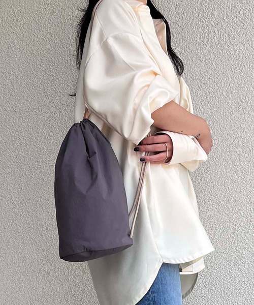 LE VERNIS(ル・ベルニ)の「LE VERNIS(ル・ベルニ) 《撥水》Knapsack(バックパック/リュック・レディース・グレー/ブラック・FREE)」の21枚目の写真