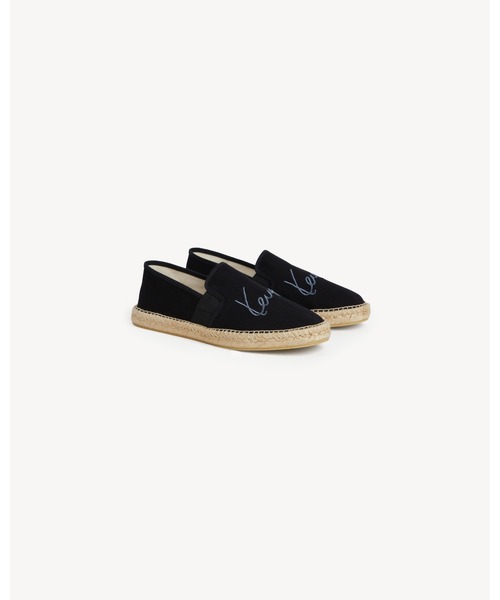 KENZO(ケンゾー)の「'KENZO Signature' エスパドリーユ イン キャンバス(その他シューズ・メンズ・ブラック系その他・43/42/41)」の1枚目の写真