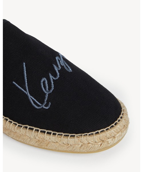 KENZO(ケンゾー)の「'KENZO Signature' エスパドリーユ イン キャンバス(その他シューズ・メンズ・ブラック系その他・43/42/41)」の4枚目の写真