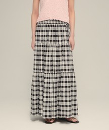 eL | 【eL】Made in India Gingham Check Skirt/660790(スカート)
