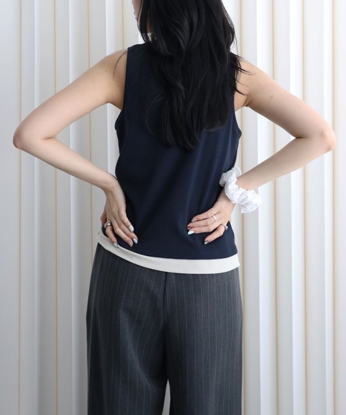 model：164cm. 着用サイズ：FREE