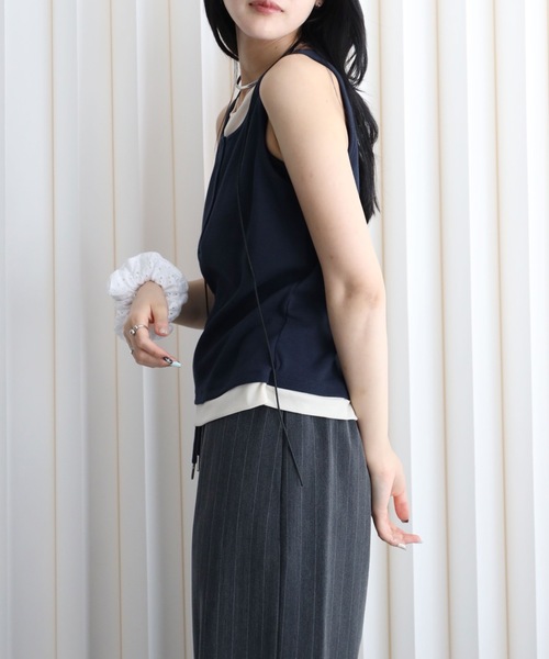 model：164cm. 着用サイズ：FREE