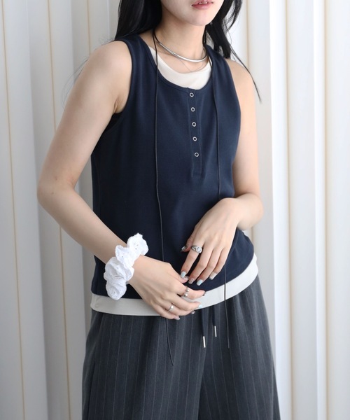 model：164cm. 着用サイズ：FREE