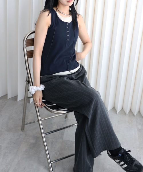 model：164cm. 着用サイズ：FREE