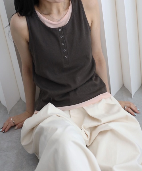 model：164cm. 着用サイズ：FREE