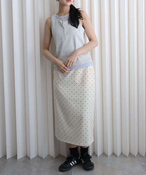 model：164cm. 着用サイズ：FREE