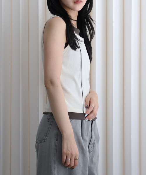 model：164cm. 着用サイズ：FREE
