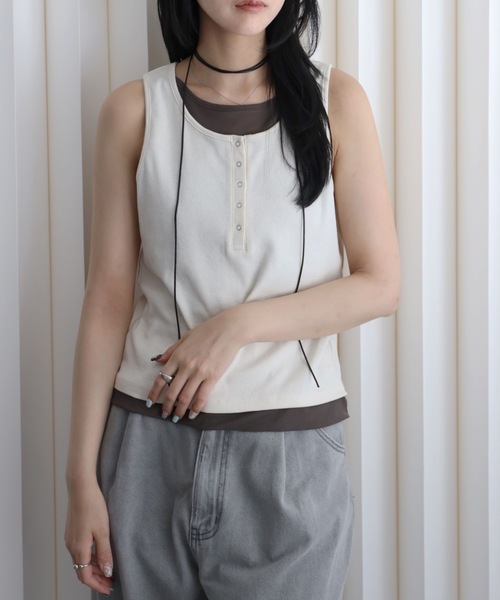 model：164cm. 着用サイズ：FREE