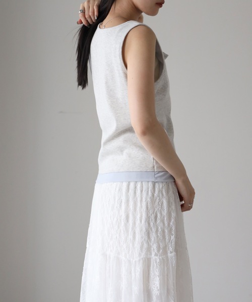 model：164cm. 着用サイズ：FREE