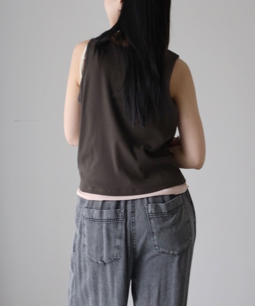 model：164cm. 着用サイズ：FREE