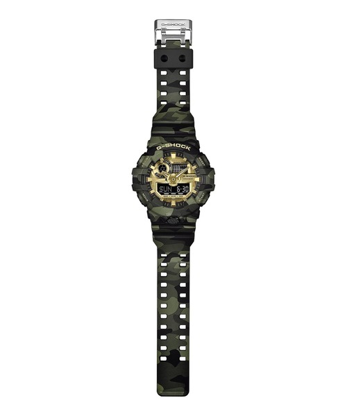 G-SHOCK（ジーショック）の「BOLD CAMO Series / GA-700CMG-3AJF（アナログ腕時計・メンズ・グリーン系カモフラージュ・FREE）」の5枚目の写真