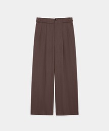 CONZ | TWO TUCK MILITARY TROUSERS(スラックス)