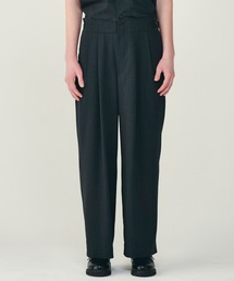 markaware（マーカウェア）の「TWO TUCK MILITARY TROUSERS（スラックス）」