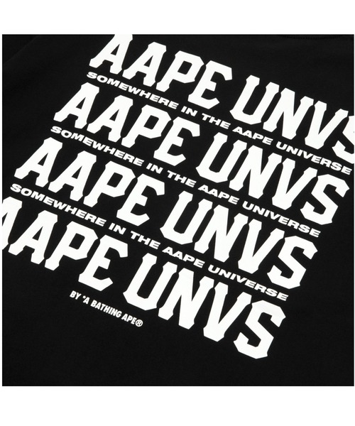 AAPE BY A BATHING APE(エーエイプバイアベイシングエイプ)の「AAPE MAIN TEE(Tシャツ/カットソー・メンズ・ブラック/ホワイト・MEDIUM/LARGE/X-LARGE/SMALL)」の6枚目の写真