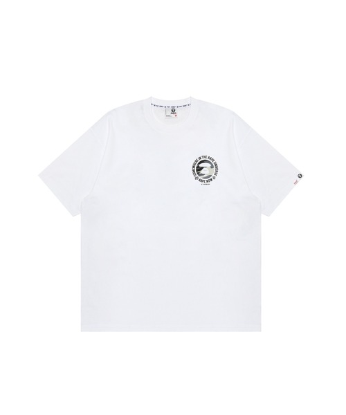 AAPE BY A BATHING APE(エーエイプバイアベイシングエイプ)の「AAPE MAIN TEE(Tシャツ/カットソー・メンズ・ブラック/ホワイト・MEDIUM/LARGE/X-LARGE/SMALL)」の8枚目の写真
