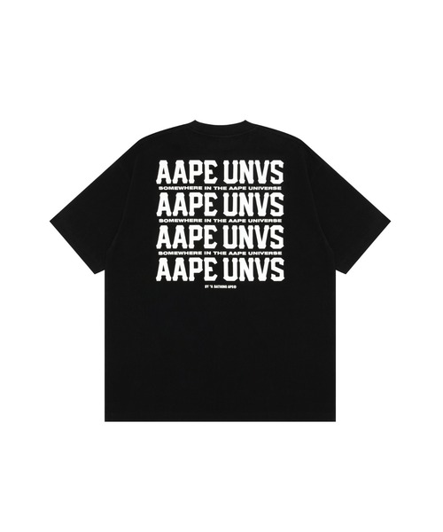 AAPE BY A BATHING APE(エーエイプバイアベイシングエイプ)の「AAPE MAIN TEE(Tシャツ/カットソー・メンズ・ブラック/ホワイト・MEDIUM/LARGE/X-LARGE/SMALL)」の9枚目の写真