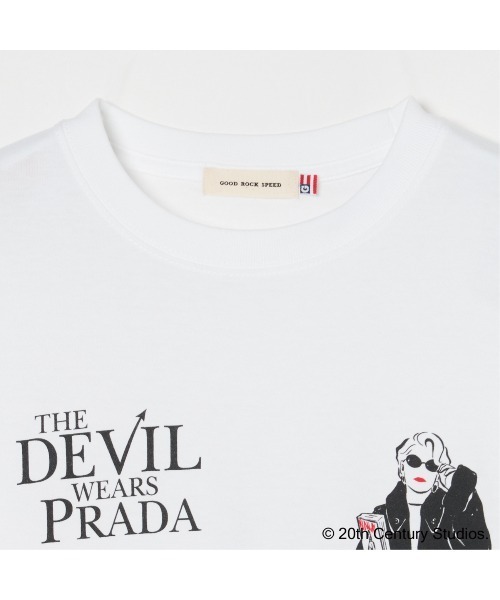 GOOD ROCK SPEED(グッドロックスピード)の「<GOODROCKSPEED> The Devil Wears Prada / Tshirt MS / ザ デヴィル ウェアーズ プラダ / ティーシャツ(Tシャツ/カットソー・レディース・ホワイト・M)」の9枚目の写真