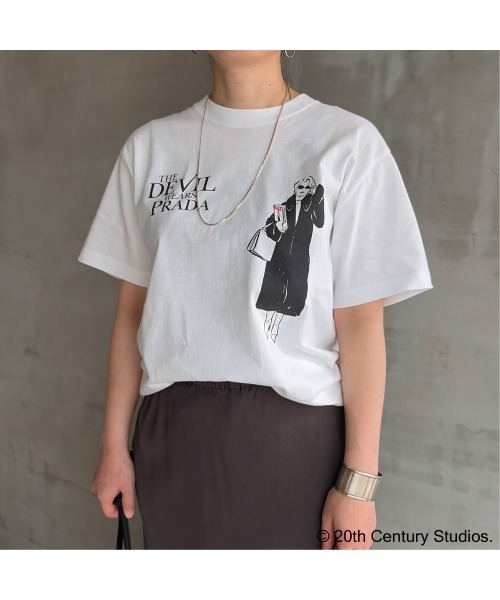 GOOD ROCK SPEED(グッドロックスピード)の「<GOODROCKSPEED> The Devil Wears Prada / Tshirt MS / ザ デヴィル ウェアーズ プラダ / ティーシャツ(Tシャツ/カットソー・レディース・ホワイト・M)」の3枚目の写真