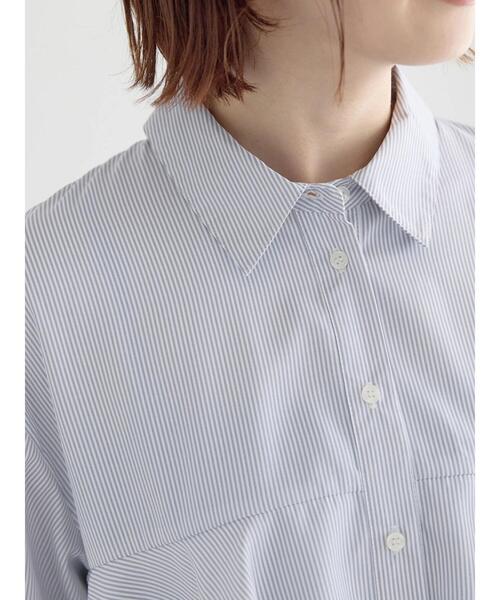 Te chichi（テチチ）の「半袖ティアードフリルクロップトシャツ（シャツ/ブラウス・レディース・ピンク/サックスブルー/グレー・F）」の15枚目の写真