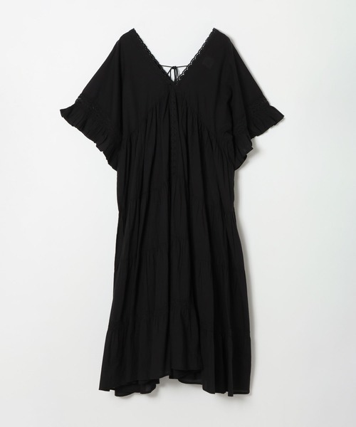 AMERICAN RAG CIE（アメリカンラグシー）の「【AMERICAN RAG CIE】 インディアボリュームドレスワンピース（WOMEN)（ワンピース・レディース・ピンク/ブラック・FREE）」の12枚目の写真