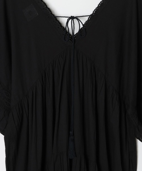 AMERICAN RAG CIE（アメリカンラグシー）の「【AMERICAN RAG CIE】 インディアボリュームドレスワンピース（WOMEN)（ワンピース・レディース・ピンク/ブラック・FREE）」の9枚目の写真