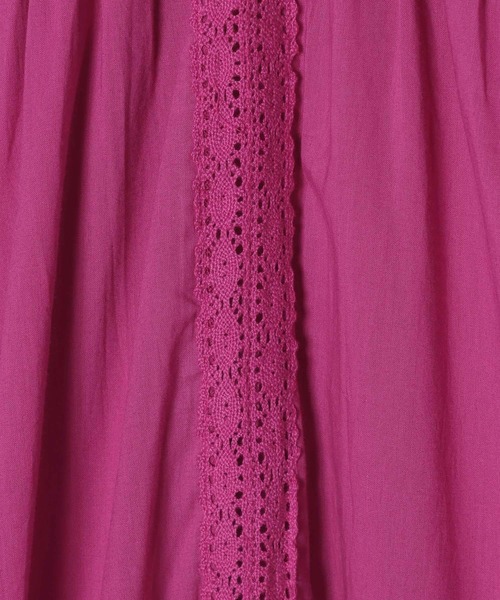AMERICAN RAG CIE（アメリカンラグシー）の「【AMERICAN RAG CIE】 インディアボリュームドレスワンピース（WOMEN)（ワンピース・レディース・ピンク/ブラック・FREE）」の11枚目の写真