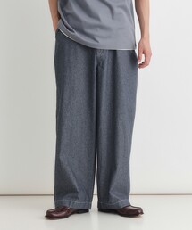 Right-on | シャンブレーワイドパンツ(その他パンツ)