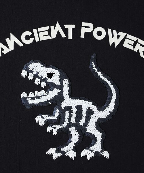 MPS(エムピーエス)の「スパンコールTシャツ(Tシャツ/カットソー・キッズ・ホワイト系1/ブルー系5/ブラック系・11/12/13/14)」の10枚目の写真