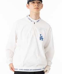 ニューエラゴルフ ウィンドプルオーバー ハーフジップ MLB