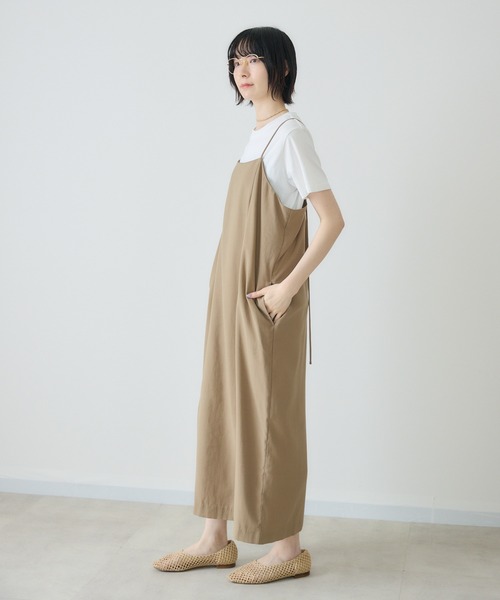 Paradise Picnic（パラダイスピクニック）の「Dignite Collier インナーセットワンピース（ワンピース・レディース・ベージュ/ブラック・FREE）」の16枚目の写真