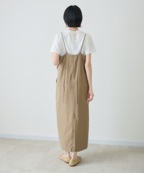 Paradise Picnic（パラダイスピクニック）の「Dignite Collier インナーセットワンピース（ワンピース・レディース・ベージュ/ブラック・FREE）」の17枚目の写真