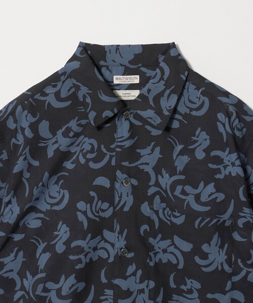 BEAUTY&YOUTH UNITED ARROWS（ビューティーアンドユースユナイテッドアローズ）の「ロンシャン シアー キャンプカラー シャツ GRANDE型（シャツ/ブラウス・メンズ・ブラック・M/XL/S/L）」の12枚目の写真