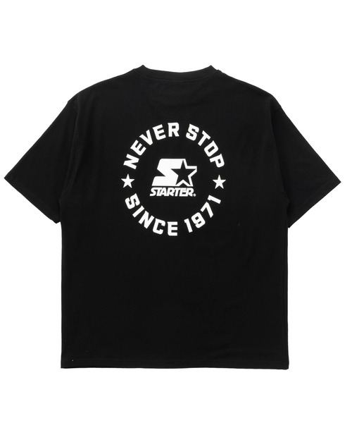 STARTER（スターター）の「STARTER スターター メンズ半袖Tシャツ デザインロゴ バックプリント（Tシャツ/カットソー・メンズ・ダークブルー/ホワイト/ブラック・M/L/XL）」の20枚目の写真
