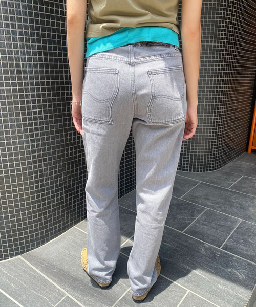 DIME（ダイム）の「【Dime/ダイム】 STRAIGHT DENIM PANTS（デニムパンツ・レディース・グレー・X-SMALL/MEDIUM）」の4枚目の写真