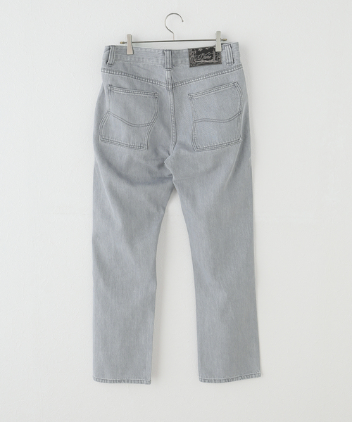 DIME（ダイム）の「【Dime/ダイム】 STRAIGHT DENIM PANTS（デニムパンツ・レディース・グレー・X-SMALL/MEDIUM）」の6枚目の写真