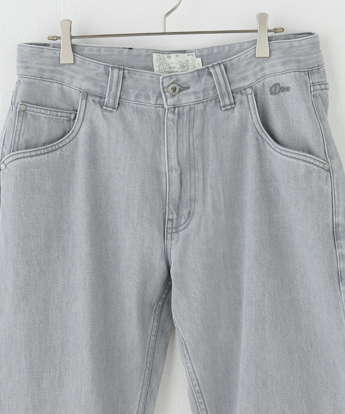DIME（ダイム）の「【Dime/ダイム】 STRAIGHT DENIM PANTS（デニムパンツ・レディース・グレー・X-SMALL/MEDIUM）」の7枚目の写真