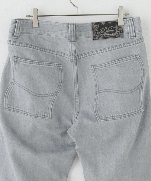 DIME（ダイム）の「【Dime/ダイム】 STRAIGHT DENIM PANTS（デニムパンツ・レディース・グレー・X-SMALL/MEDIUM）」の8枚目の写真