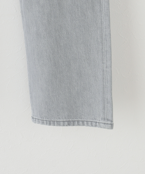 DIME（ダイム）の「【Dime/ダイム】 STRAIGHT DENIM PANTS（デニムパンツ・レディース・グレー・X-SMALL/MEDIUM）」の10枚目の写真