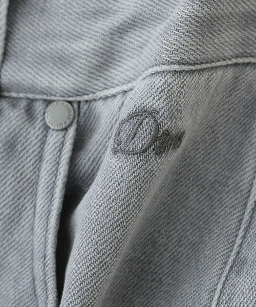 DIME（ダイム）の「【Dime/ダイム】 STRAIGHT DENIM PANTS（デニムパンツ・レディース・グレー・X-SMALL/MEDIUM）」の11枚目の写真