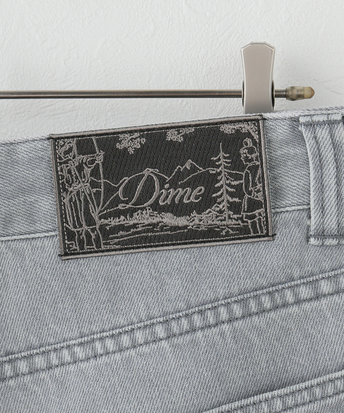 DIME（ダイム）の「【Dime/ダイム】 STRAIGHT DENIM PANTS（デニムパンツ・レディース・グレー・X-SMALL/MEDIUM）」の12枚目の写真