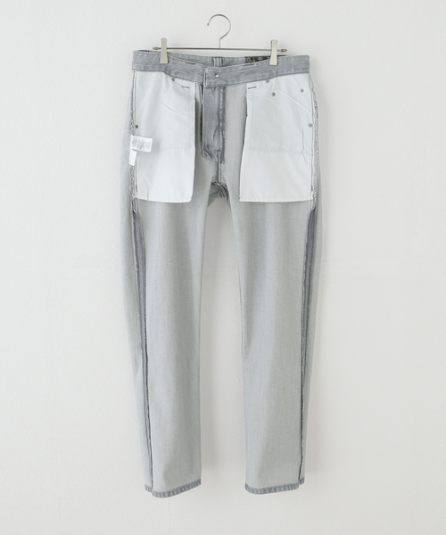 DIME（ダイム）の「【Dime/ダイム】 STRAIGHT DENIM PANTS（デニムパンツ・レディース・グレー・X-SMALL/MEDIUM）」の14枚目の写真